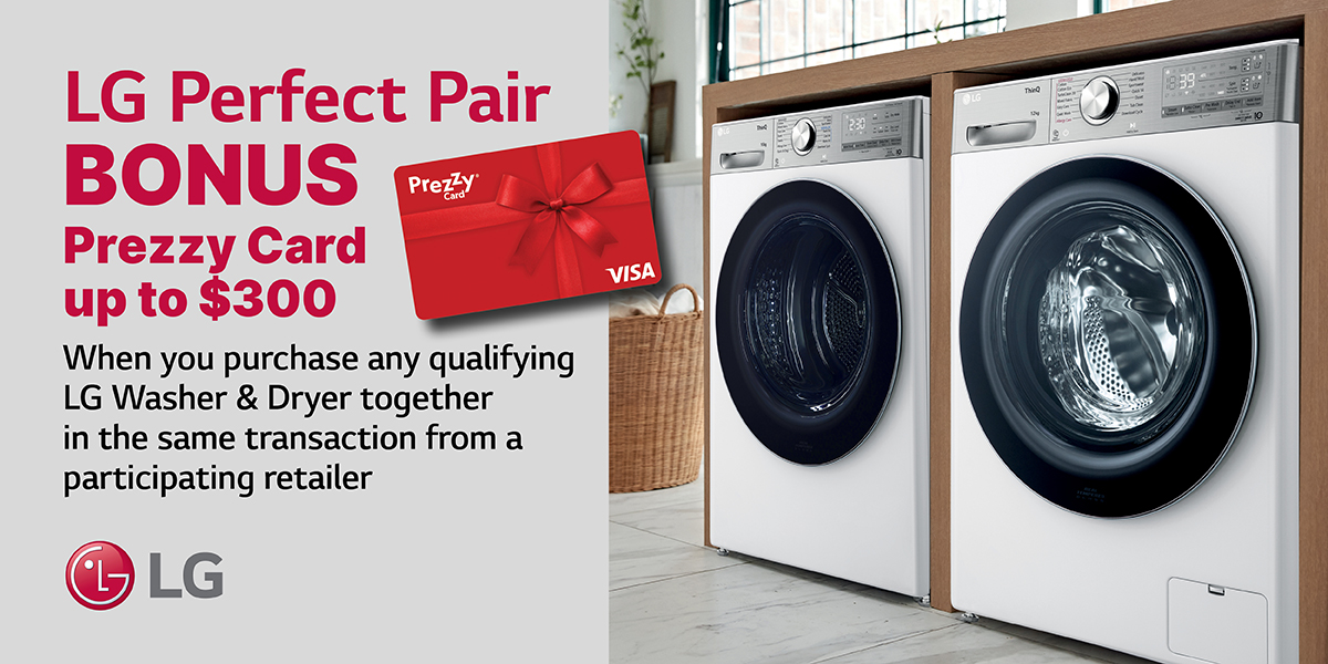 Laundry Perfect Pair Prezzy Card Promo