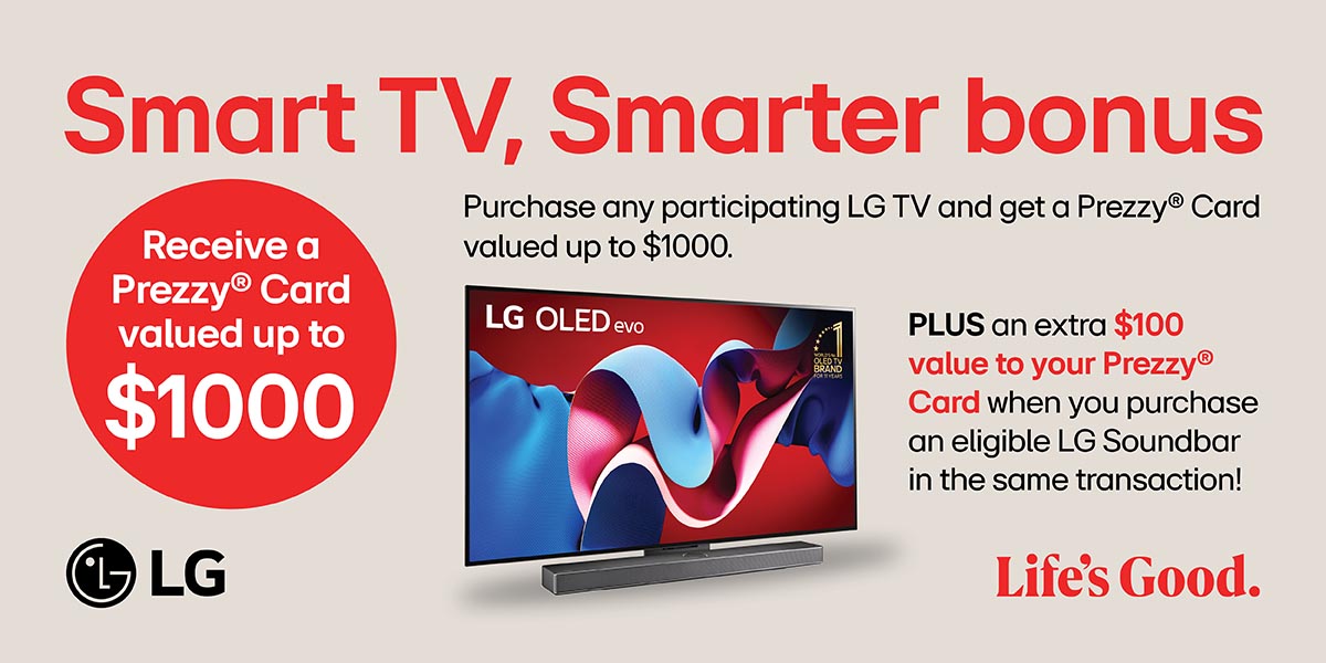 Smart TV Smart Bonus Prezzy Card Promo